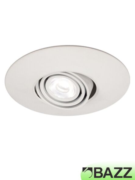 Bazz 300 Series 11W Integrated LED Recessed Light White Trim 300L112W