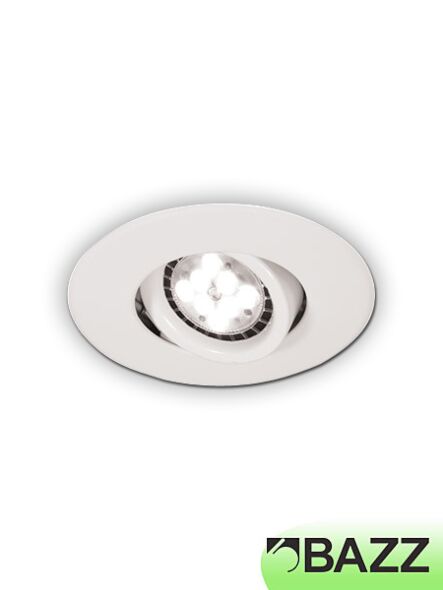 bazz 310 series 7w led recessed light white 310l7w