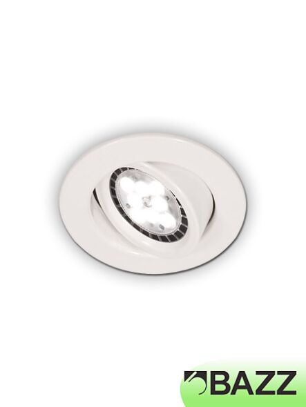 bazz 313 series 7w led recessed light white 313l7w