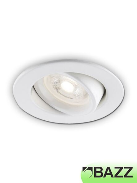 bazz mini series 7w led recessed light white 313law