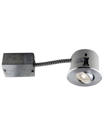 Bazz Low-Profile Flex3 6W LED Recessed Light Aluminium 323LPL7A4 (4-pk)