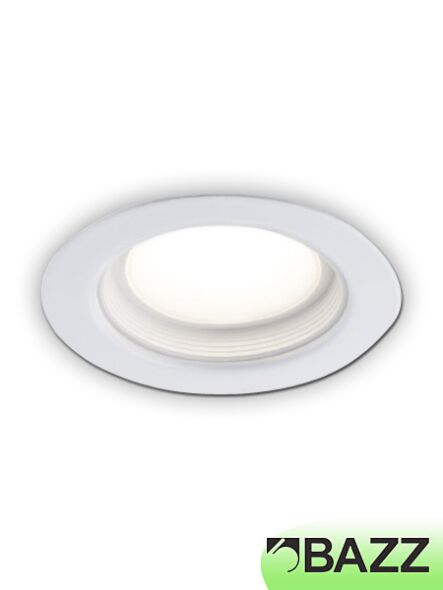 bazz ledtek series 9w led recessed light white 343l9w