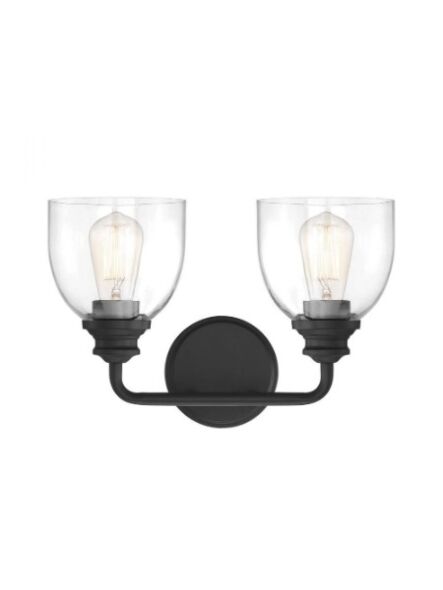 black vanity light