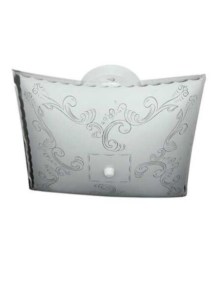 canarm icl7 wh 1-light white ceiling light
