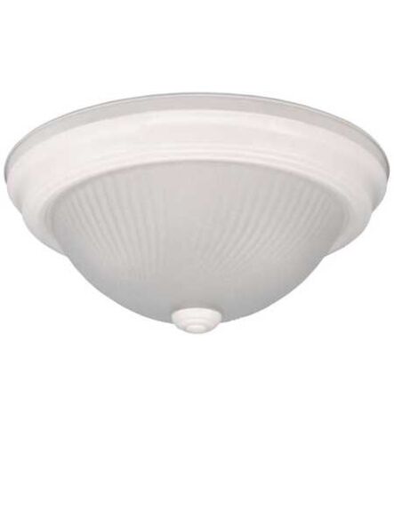 canarm ifm213 wh 2-light white ceiling light