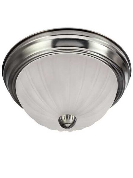 canarm ifm311 bpt 2-light brushed pewter ceiling light