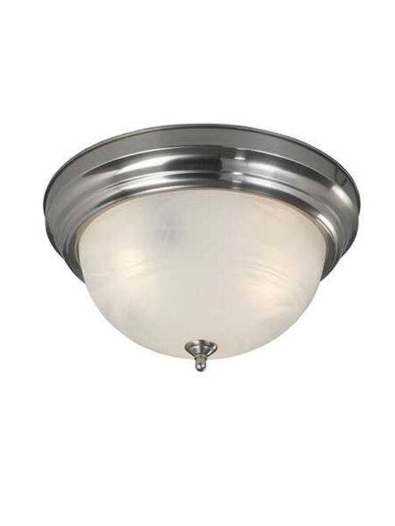 Canarm IFM411BN 2-Light Brushed Nickel Finish Ceiling Light