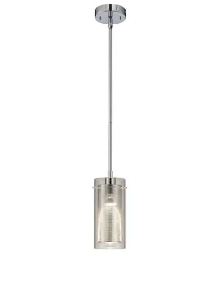 canarm rohe ist184b01ch10 1-light chrome pendant light