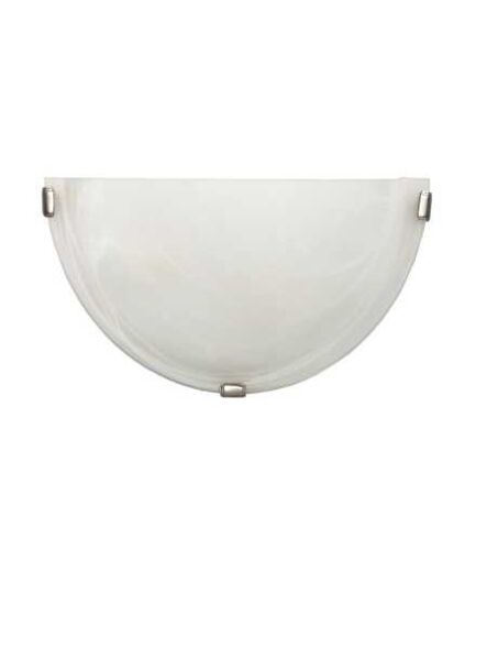 canarm iwl150b12bpt 1-light brushed pewter clips wall light