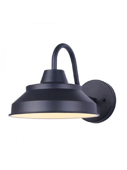 Canarm lighting modern and stylish LED barn light in black finish