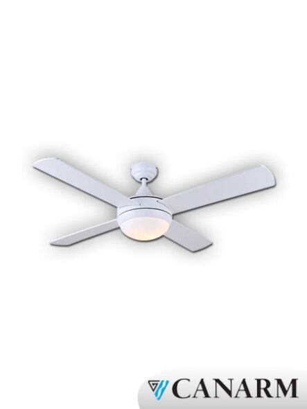 canarm cove series 48" ceiling fan white cf48cov4wh