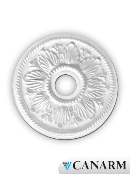 canarm tuscan 18" ceiling medallion white fm–19a