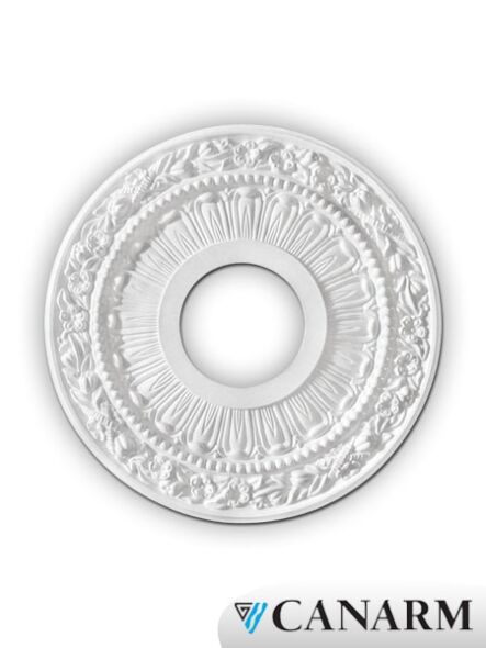 canarm century 12" ceiling medallion white fm–38