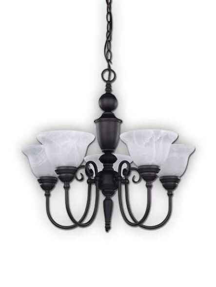 canarm julianna 5 lights oil rubbed bronze chandelier ich20a05orb