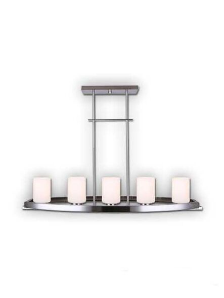canarm fairfax 5 lights brushed nickel chandelier ich510a05bn38