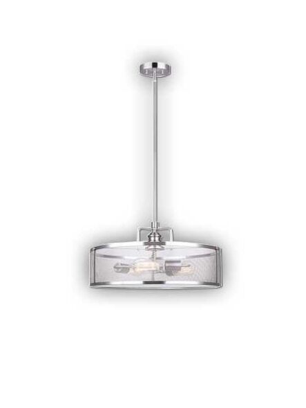 canarm beckett 3 lights brushed nickel chandelier ich626a03bn20
