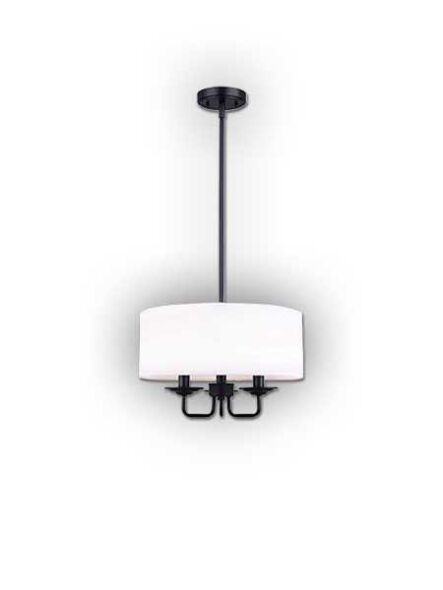canarm eastbrook 3 lights matte black chandelier ich629a03bk15