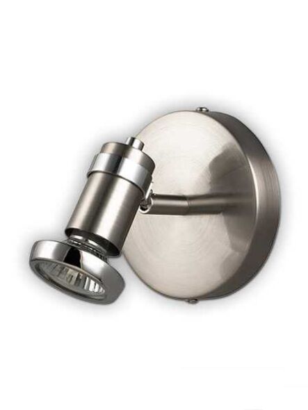 canarm shay 1 light brushed pewter and chrome fixture icw391a01bch10