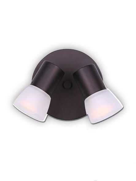 canarm hudson 2 lights oil rubbed bronze wall light icw517a02orb