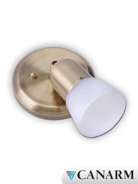 canarm omni antique brass fixture icw51 ab