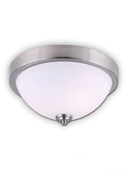 Canarm River 2 Light Brushed Nickel Fixture IFM578A13BN (fixturewshade)