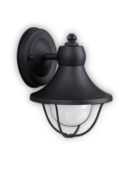 canarm wall mount black finish model 1 iol143tbk-c