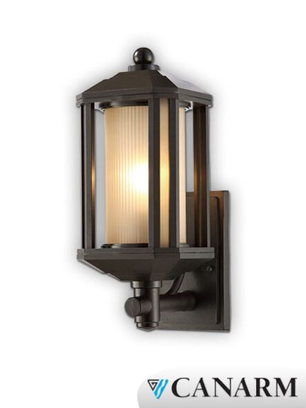 canarm franklyn series outdoor wall mount antique bronze iol194abz-c
