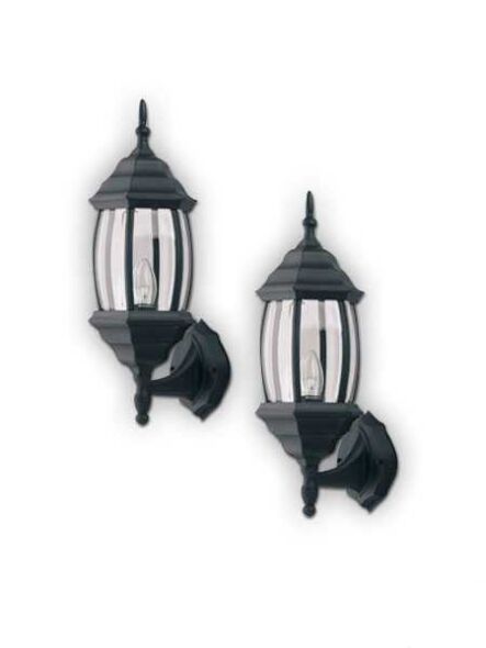 Canarm Outdoor Light Black Wall Light IOL73T BK (fixturewshade)