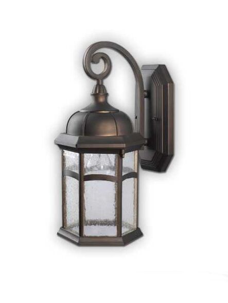 Canarm Outdoor 1 Light Oil Rubbed Bronze Wall Light IOL9113 (fixturewshade)