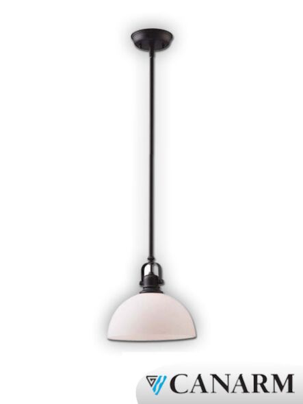 Canarm Rowan 1 Light Oil Rubbed Bronze Pendant Light IPL177B01ORB-L (fixturewshade)