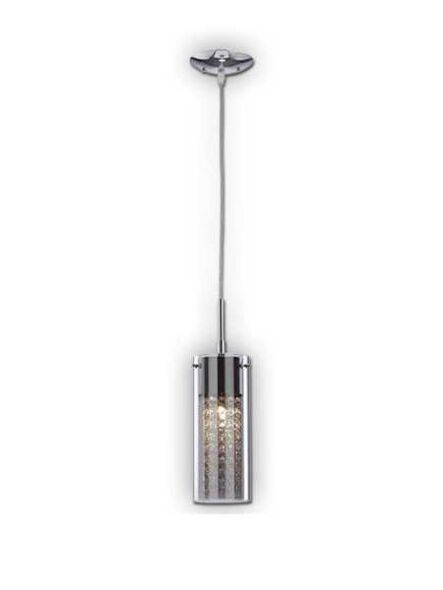 Canarm Sloan 1 Light Chrome Pendant Light IPL178B01CH9 (fixturewshade)