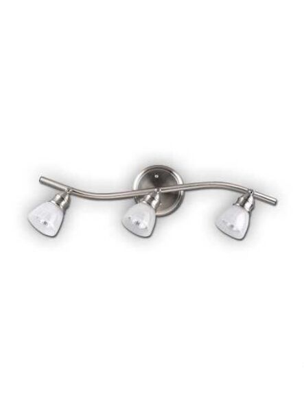 canarm startdust 3 lights brushed pewter wall light it261a03bpt10