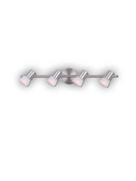canarm hudson 4 lights brushed nickel wall light it517a04bn