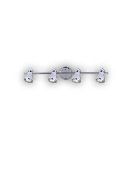 canarm zena 4 lights blanc and chrome wall light it580a04whc10