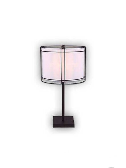 canarm vintage 1 light oil rubbed bronze table lamp itl353b20orb