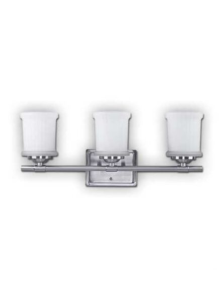 Canarm Memphis 3 Light Brushed Pewter Wall Light IVL324A03BPT (fixturewshade)