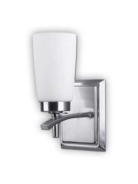Canarm Portia 1 Light Brushed Pewter Wall Light IVL326A01BPT (fixturewshade)