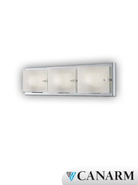 canarm rikki 3 lights chrome wall light ivl420a03ch9
