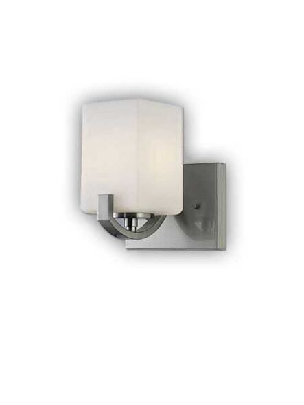 canarm palmer 1 light brushed nickel wall light ivl422a01bn