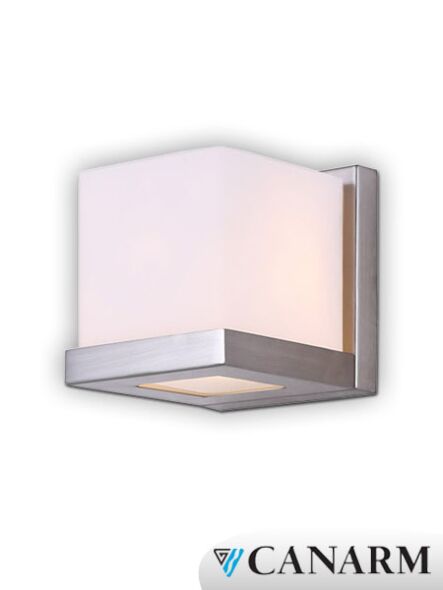 Applique murale Denmark Canarm nickel brossé 1 lumière IVL584A01BN9