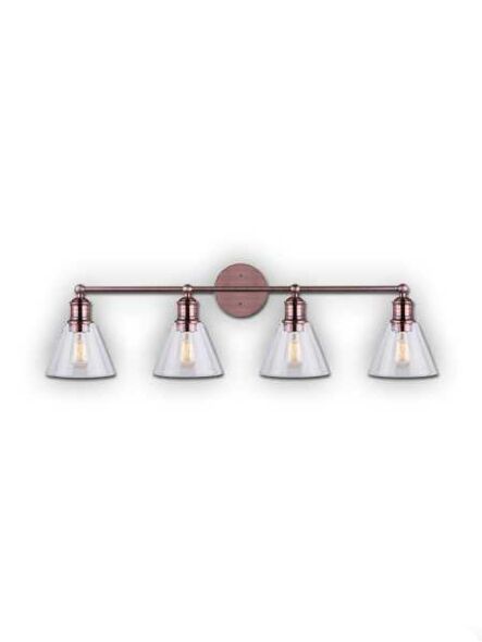 canarm larken 4 lights bronze wall light ivl628a04bz