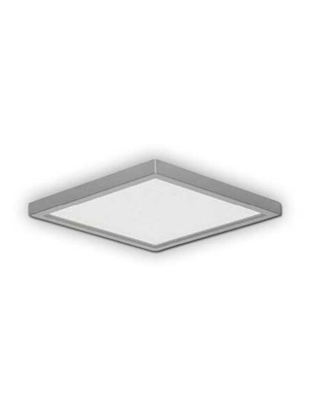 canarm 7" led square disk surface mounted 18w brushed nickel led–sm8dl–bn–c