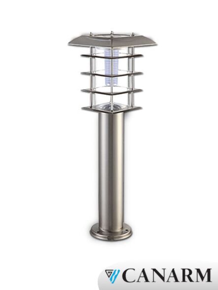 Canarm Outdoor Solar Post Light Stainless Steel Finish SL001SS (exterior_fixture