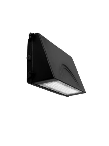 Durable commercial wall pack for outdoor building lighting