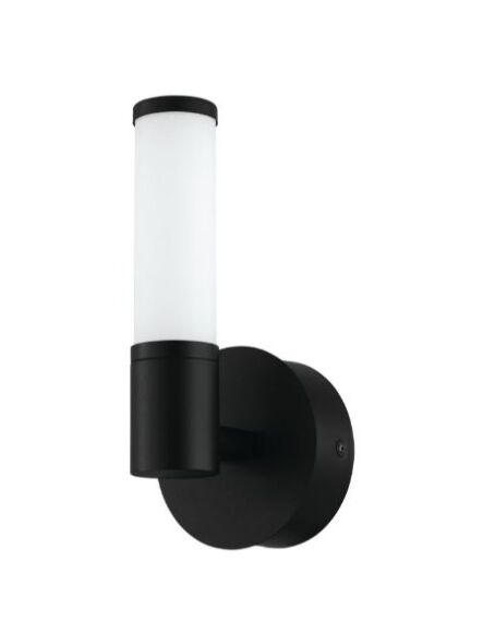 Eglo lighting modern wall light in black finish