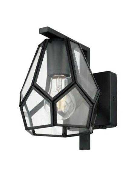 Eglo modern and stylish 60 watt wall light in black finish