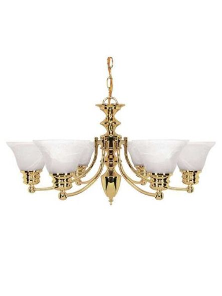 gold chandelier