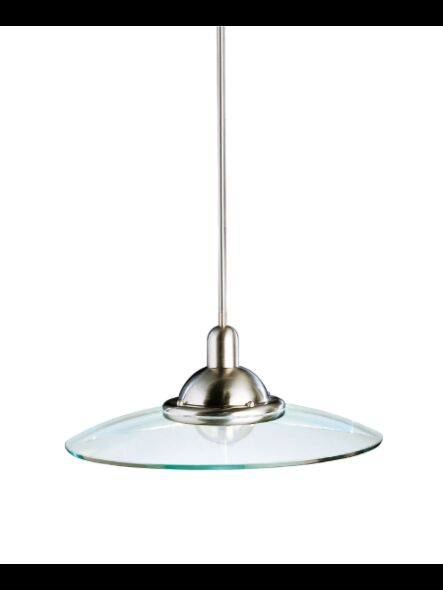 Kichler 2640NI 1-Light Brushed Nickel 150W Pendant