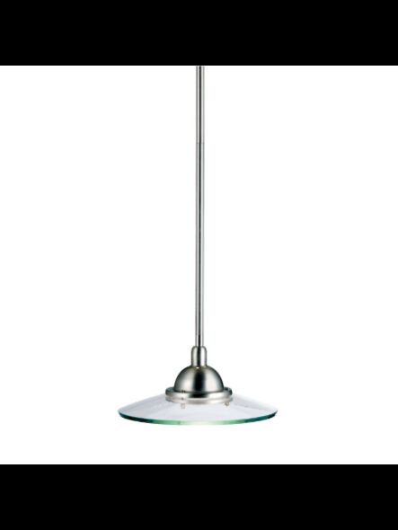 Kichler 2641NI 1-Light Brushed Nickel 50W Mini Pendant
