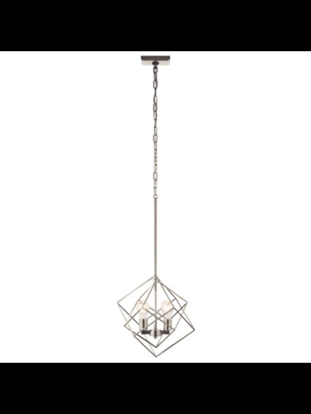 Kichler 34887 2-Lights Brushed Nickel 60W Mini Pendant